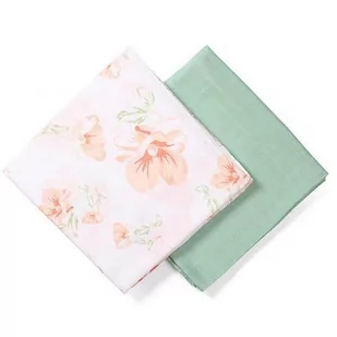 BABYONO Babyono otulacze z muślinu bambusowego x 2 szt dwupak 537/03 - Gryzaki dla dzieci - miniaturka - grafika 2