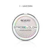 Pudry do twarzy - Revers Strobe Puder rozświetlający 01 Unicorn 8g - miniaturka - grafika 1