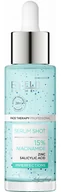 Serum do twarzy - Eveline Cosmetics Serum Shot  Kuracja 15% niacynamid na twarz, szyję i dekolt 30ml - miniaturka - grafika 1