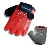 Rękawiczki rowerowe - Rękawiczki rowerowe KITTY Mechanics junior rozm.5 czerwone - miniaturka - grafika 1