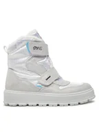 Buty dla dziewczynek - Primigi Śniegowce GORE-TEX 4873000 D Srebrny - miniaturka - grafika 1