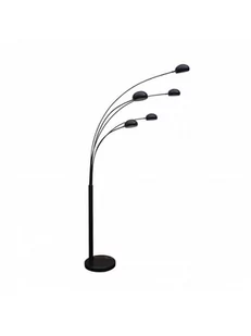 Zuma Line Lampa podłogowa ZODIAC black by Zuma Line TS-5805-BK - Lampy stojące - miniaturka - grafika 2