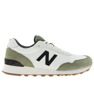 Buty sportowe męskie - Buty męskie New Balance ML515TOV - biało-zielone - miniaturka - grafika 1