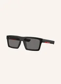 Okulary przeciwsłoneczne - Prada Linea Rossa Okulary Przeciwsłoneczne Ps 02zsu schwarz - miniaturka - grafika 1