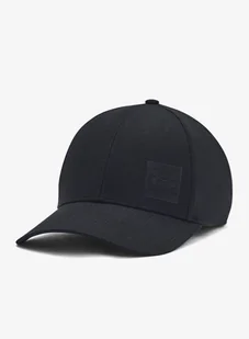 Czapka z daszkiem Under Armour UA ArmourVent Stretch Fit Cap - black/black - Czapki męskie - miniaturka - grafika 1