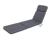 Poduszki ogrodowe - Poduszka na leżak Iris - Granatowy IRI - miniaturka - grafika 1