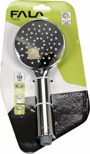 FALA Słuchawka prysznicowa Silver Moon 100 3 funkcyjna 75636 ZYSKAJ RABAT 30 ZŁ 75636 - Słuchawki prysznicowe - miniaturka - grafika 1