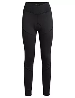 Spodnie damskie - Vaude Damskie spodnie Women's Posta Warm Tights czarny czarny 44 42465 - grafika 1