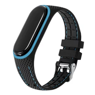 PASEK OPASKA SPORTOWA do XIAOMI MI BAND 3/4 (niebieska) - Akcesoria do pulsometrów i zegarków sportowych - miniaturka - grafika 1