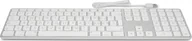 Klawiatury - LMP Large Font USB Keyboard 110 keys wired USB keyboard with 2x USB and aluminum upper cover - Italian 24212 - miniaturka - grafika 1