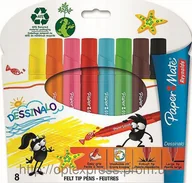 Przybory szkolne - Flamastry Paper Mate JAMBO 8 szt. - miniaturka - grafika 1