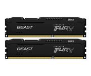 Pamięci RAM - Kingston FURY 16GB 2x8GB 1600MHz CL10 Beast Black - miniaturka - grafika 1