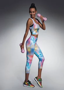Damskie legginsy sportowe, Bas Bleu - Legginsy - miniaturka - grafika 1