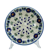 Dekoratorstwo - Ceramiczny talerz deserowy 19 cm Ceramika Bolesławiec - miniaturka - grafika 1