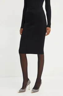 Guess spódnica ISABELLA kolor czarny midi ołówkowa W4BD52 Z3HP2 - Spódnice - miniaturka - grafika 1