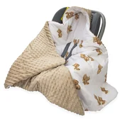 Otulacze - KOCYK DO FOTELIKA NOSIDEŁKA WÓZKA OTULACZ Kerstin - miniaturka - grafika 1