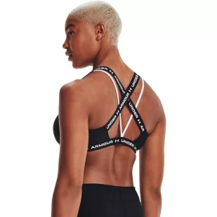 Biustonosz sportowy Under Armour Crossback Low - Bielizna sportowa damska - miniaturka - grafika 2
