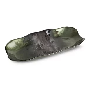 EUROFIRANY Misa ceramiczna 34 cm zielona - Figurki dekoracyjne - miniaturka - grafika 1