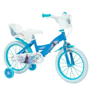 Rower dziecięcy HUFFY Disney Kraina Lodu 14 cali dla dziewczynki Niebieski - Rowery - miniaturka - grafika 1