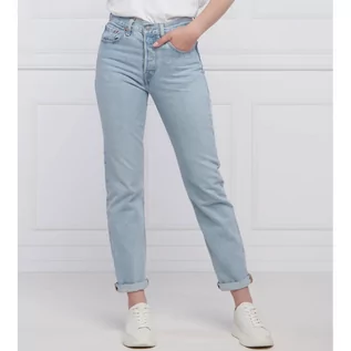 Spodnie damskie - Levi's Jeansy 501 CROP | Regular Fit - grafika 1