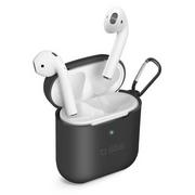 Etui do tabletów - Etui na słuchawki SBS Apple AirPods 1/2 Czarny TEAPCOVK - miniaturka - grafika 1