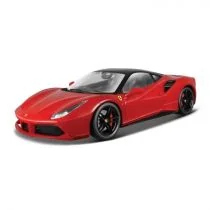 Bburago 15616905R - 1:18 Ferrari Signature Series Ferrari 488 GTB pojazd, czerwony - Kolekcjonerskie modele pojazdów - miniaturka - grafika 2