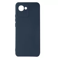 Etui i futerały do telefonów - Etui Folio Realme C30 Półsztywne, miękkie w dotyku, cienkie, granatowe - miniaturka - grafika 1