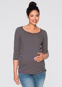 Bluzki damskie - Shirt ciążowy z nadrukiem (2 szt.), bawełna organiczna - bonprix - miniaturka - grafika 1