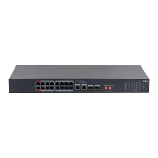 Switch niezarządzalny dahua s3218-16et-135 16x10/100m 2x10/100/1000m poe 2xsfp combo S3218-16ET-135 - Switche - miniaturka - grafika 1