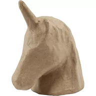 Zabawki kreatywne - Creativ Company A/S Głowa Jednorożca, Papier Mache - miniaturka - grafika 1