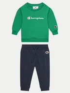 Komplety dla niemowląt - Champion Dres 307057 Zielony Regular Fit - miniaturka - grafika 1