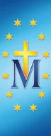 Ikony i obrazy sakralne - Baner religijny - symbole maryjne 75x200 cm - miniaturka - grafika 1