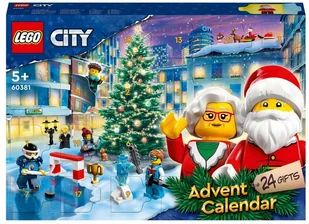 LEGO 60381 Kalendarz adwentowy City - Klocki - miniaturka - grafika 1
