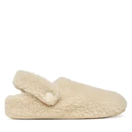 Kapcie damskie - Kapcie Crocs Classic Cozzzy 209386 Biały - miniaturka - grafika 1