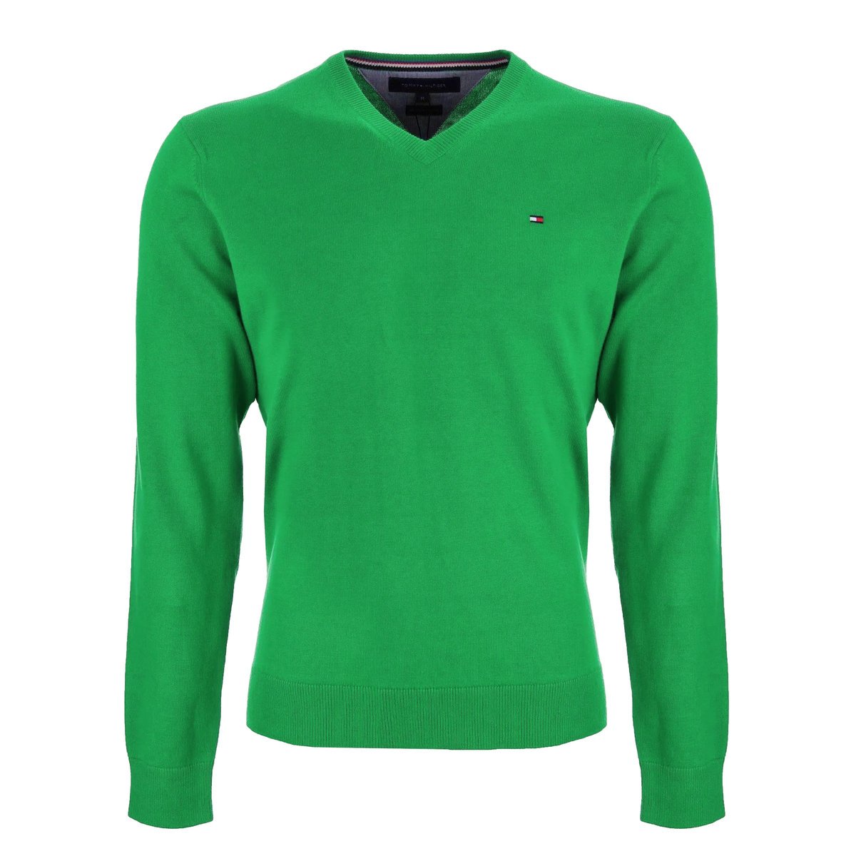 Sweter męski premium cotton TOMMY HILFIGER PACIFIC V-NK C827830472 378 XXL