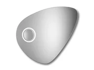 Lustra - Lustro Łazienkowe Led 80X66 Ruke Lapio - miniaturka - grafika 1