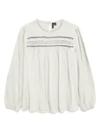 Bluzki damskie - Vero Moda Bluzka w kolorze białym - miniaturka - grafika 1
