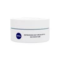 Kremy do twarzy - Nivea Refreshing Day Cream SPF15 krem do twarzy na dzień 50 ml dla kobiet - miniaturka - grafika 1