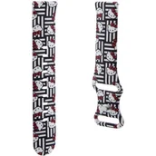 Akcesoria do smartwatchy - Hello Kitty Silicone Heads & Stripes - Pasek do Apple Watch 38/40/41 mm (cz - miniaturka - grafika 1