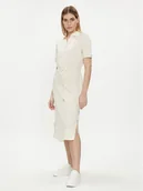 Sukienki - Tommy Hilfiger Sukienka codzienna WW0WW41278 Écru Regular Fit - miniaturka - grafika 1
