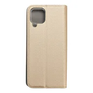 Etui i futerały do telefonów - Samsung Kabura Smart Case book do A22 4G złoty - miniaturka - grafika 1