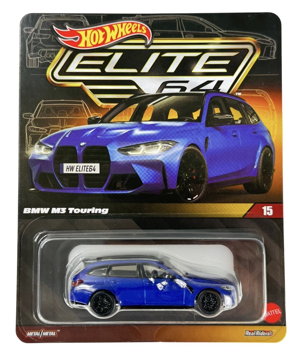 HOT WHEELS ELITE 64 BMW M3 TOURING HWR93