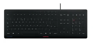 CHERRY JK-8502GB-2 USB QWERTY British English Czarny JK-8502GB-2 JK-8502GB-2 - Klawiatury - miniaturka - grafika 1