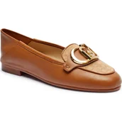 Baleriny - Liu Jo Skórzane baleriny EMEL 03 - miniaturka - grafika 1