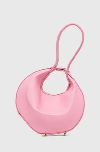 Patrizia Pepe torebka skórzana kolor różowy 8B0074 L047 - Torebki damskie - miniaturka - grafika 1