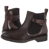 Botki damskie - Botki Brązowe P2132-02/00-9 (MA1433-b) Maciejka - miniaturka - grafika 1