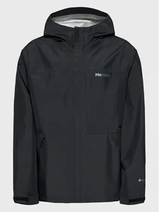 Marmot Kurtka przejściowa Minimalist GORE-TEX 12681 Czarny Regular Fit - Odzież trekkingowa męska - miniaturka - grafika 1