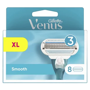 Gillette Venus Smooth wymienne ostrza do maszynki do golenia dla kobiet 8szt - Depilacja - miniaturka - grafika 1