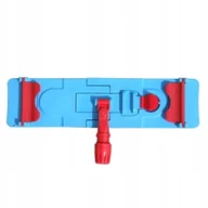 Miotły, szufle, mopy - STELAŻ/UCHWYT PLAST. 50cm DO MOPÓW PŁASKICH Z ZAKŁ. NIEB.-CZERW. MERIDA - miniaturka - grafika 1