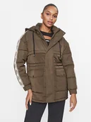 Kurtki damskie - Guess Kurtka przejściowa V2BL09 WF330 Brązowy Regular Fit - miniaturka - grafika 1